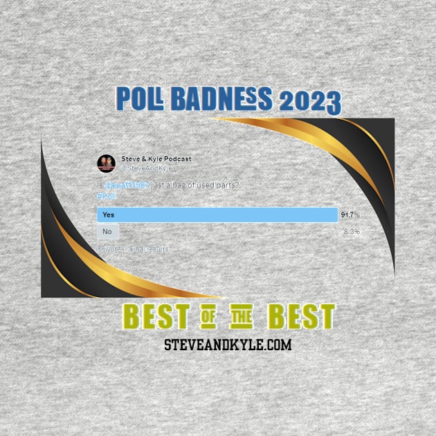 Poll Badness 2023 by steveandkyle